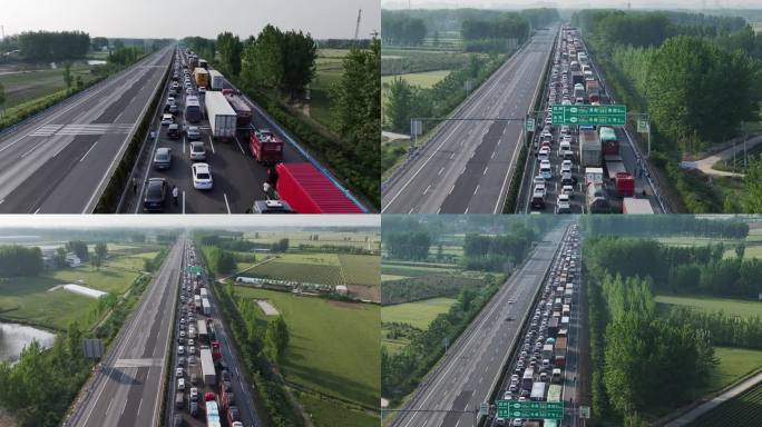 高速堵车
