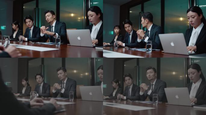 企业高端商务合作洽谈