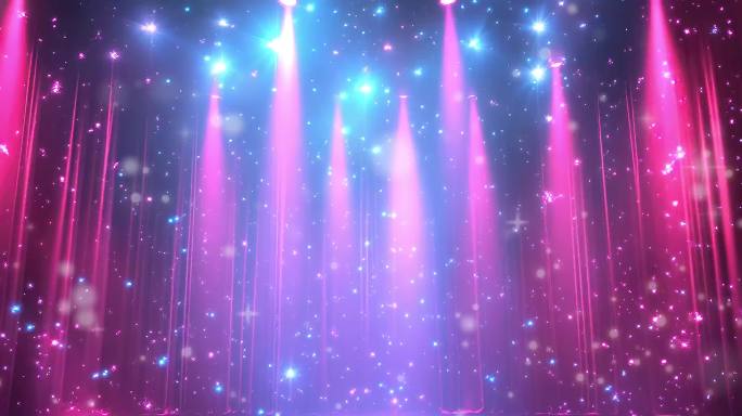 宽屏—— 舞台灯光舞台背景 【无限循环】