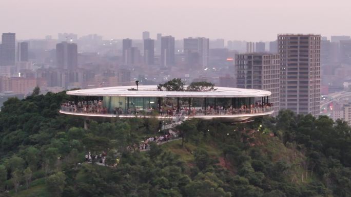 深圳市光明区科学公园航拍