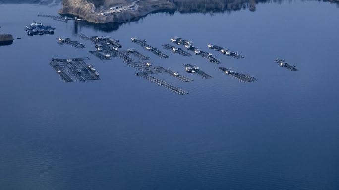 刘家峡水库大桥基建风光旅游宣传