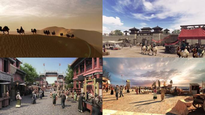 古代商业运输-4K