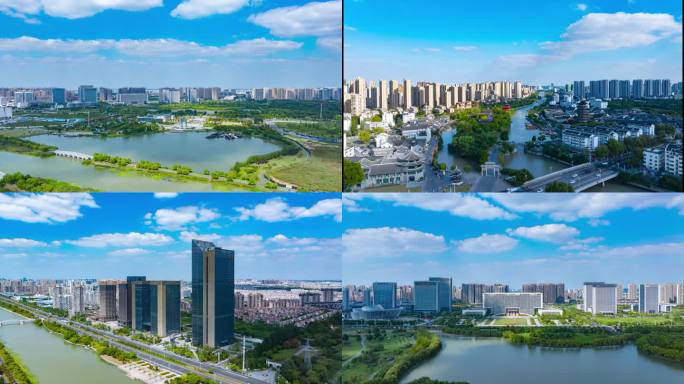 震撼大气淮安航拍延时合集（最新）