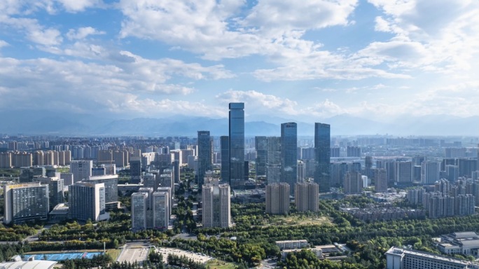 西安CBD延时汇总