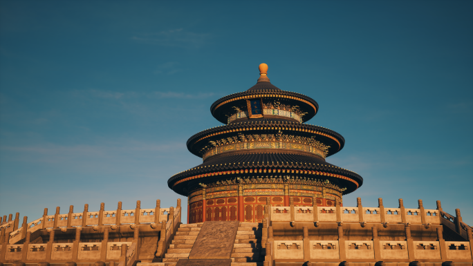 天坛祈年殿 北京天坛V1