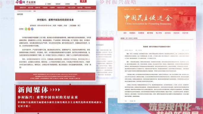 网页、新闻报道展示AE模板