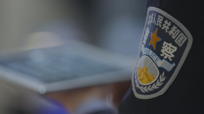 警察肩章国安徽章