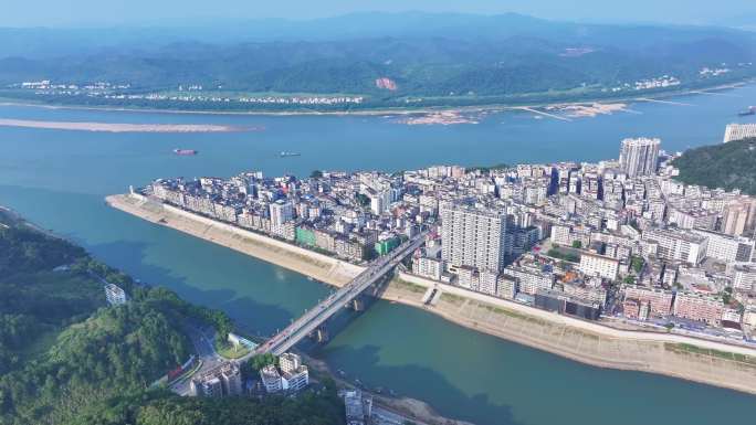 广东省肇庆市封开县大景【航拍】4K