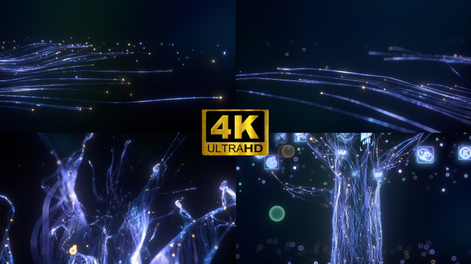 科技树品牌LOGO片头 C4D+AE工程