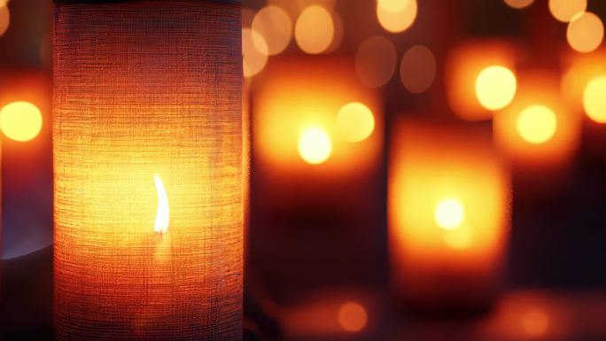 简约中式灯笼场景