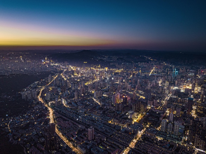 兰州夜景延时