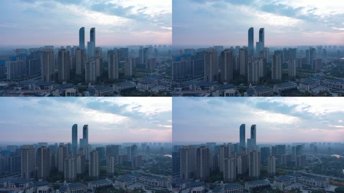 DJI_0591早霞中的阅海湾右移