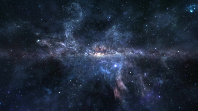 4K大气星空银河背景视频素材