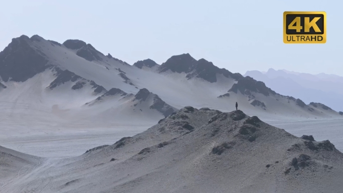 青海黑独山航拍
