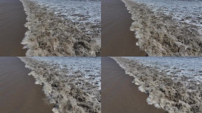 钱塘江大潮航拍