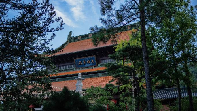 义乌双林寺建筑延时