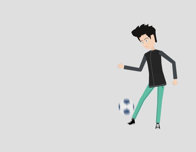 MG动画踢足球