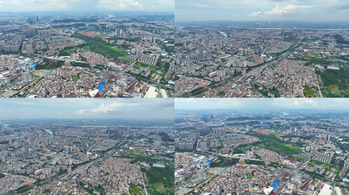 广州番禺大景航拍4K