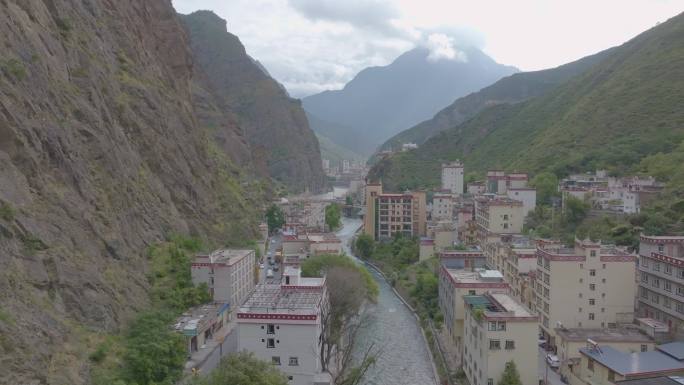 四川川西丹巴县