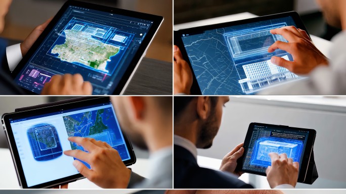 平板电脑BIM应用操作平板电脑建筑可视化
