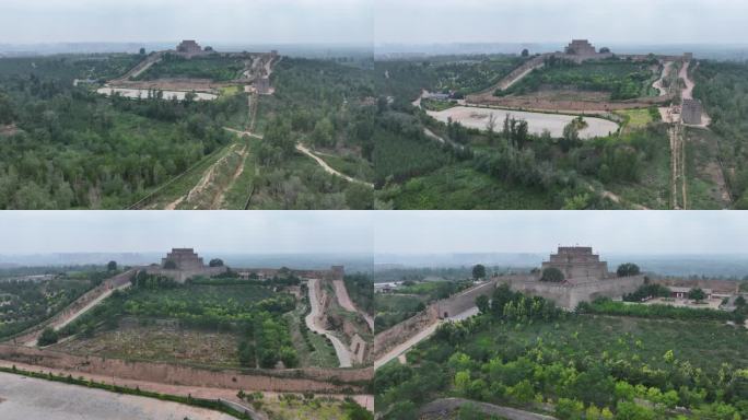 镇北台 榆林 旅游 烽火台 航拍 陕西