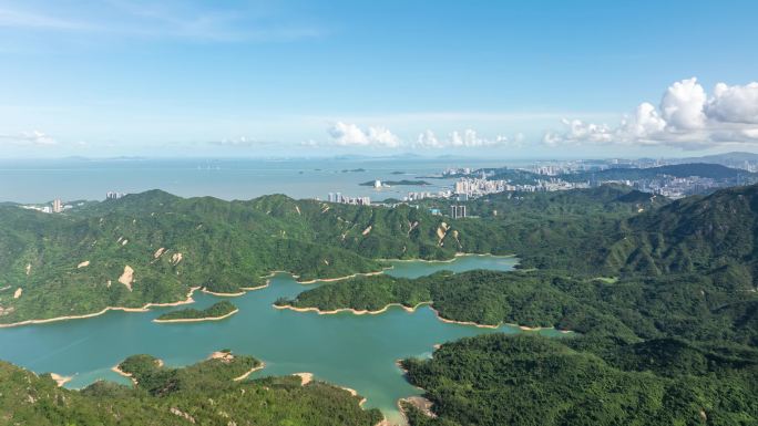 珠海香洲城市宣传片4k延时