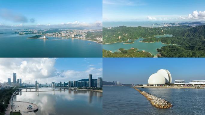 珠海香洲城市宣传片4k延时