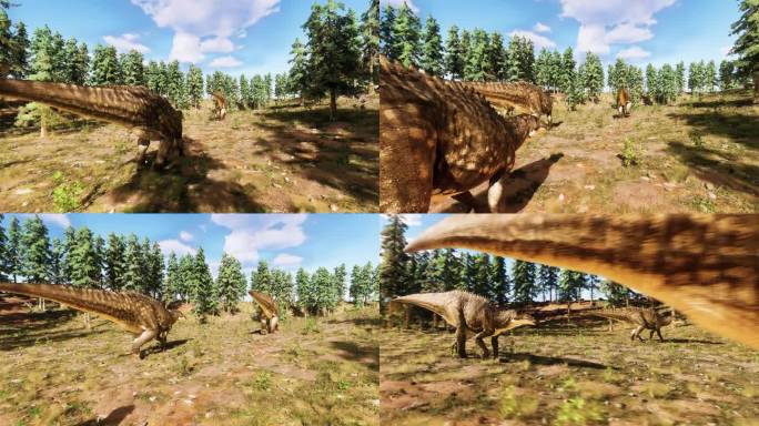 侏罗纪  恐龙 远古生物 原始森林