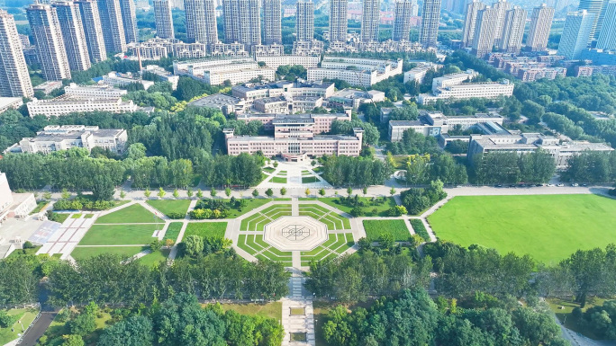 辽宁大学航拍视频
