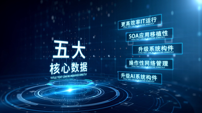 科技信息文字分类展示