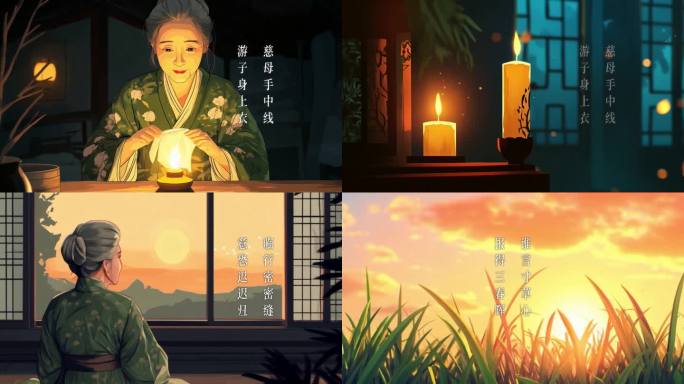 唐 孟郊 游子吟