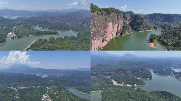 福建泰宁大金湖5A景区航拍