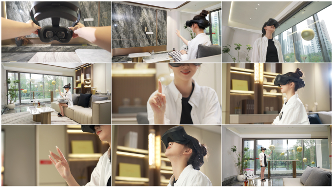 【4K高清原创】使用VR眼镜