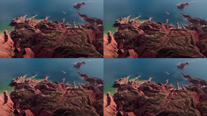 坎布拉国家地质公园航拍