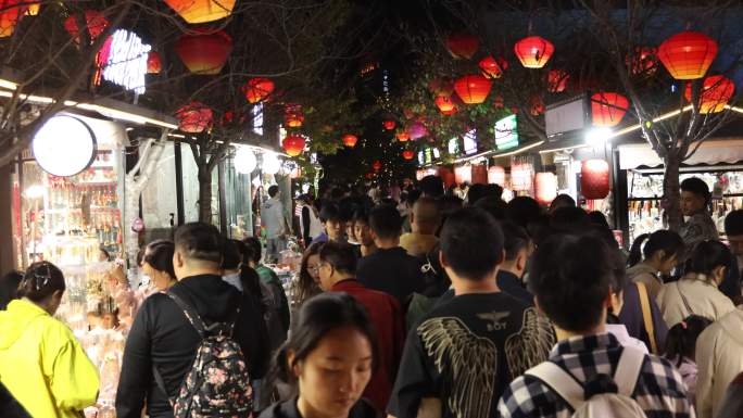 徐州 回龙窝  景点 旅游  夜市游玩