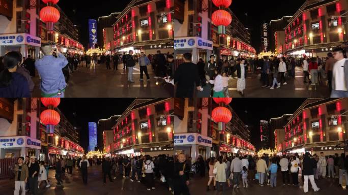 徐州户部山文化市场延时手持