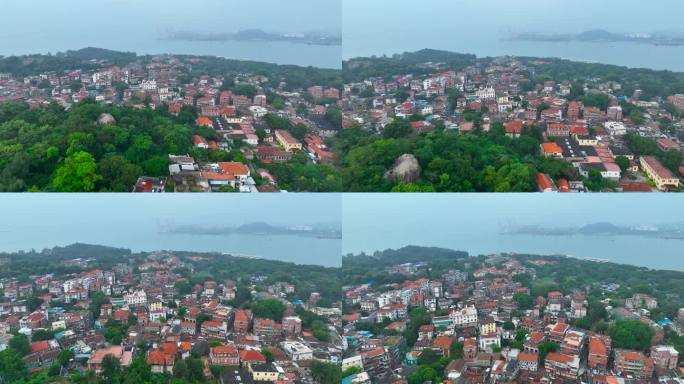 4K航拍福建厦门鼓浪屿8