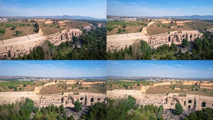 山西大同云冈石窟人流量 世界文化遗产