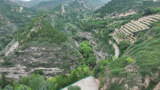 黑龙潭 陕西榆林 神灵 寺庙 旅游