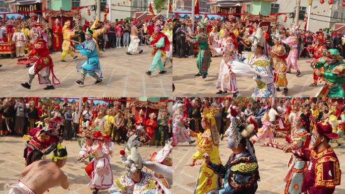 英歌舞4K慢动作