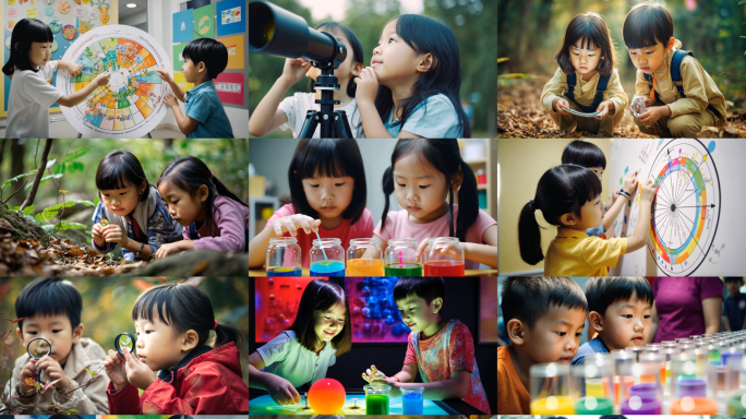 少年儿童爱科学（天文地理生物化学等）4k