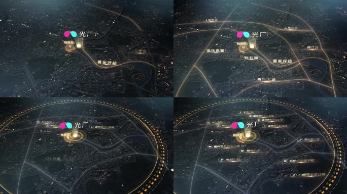 原创卫星区位地图