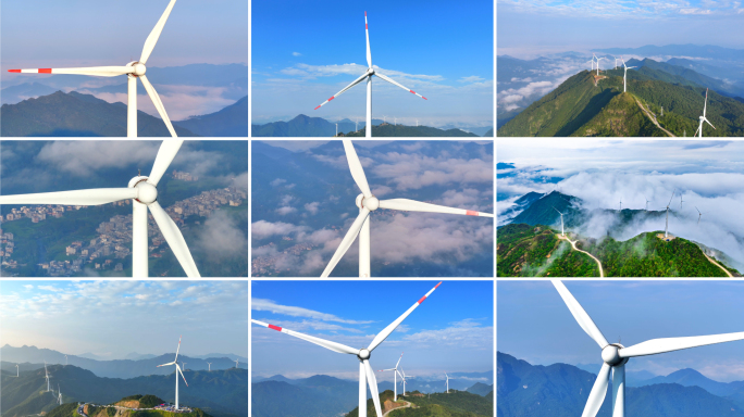 风车云海 绿色能源 风力发电  _06