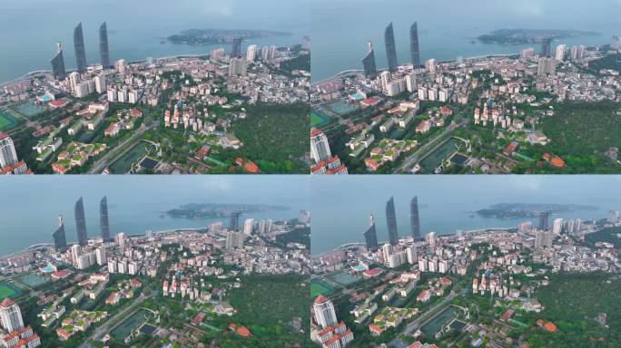 4K航拍福建厦门城市28