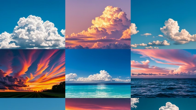天空 云延时合集