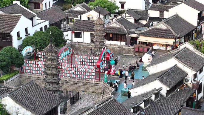 【4K】南翔古镇 航拍