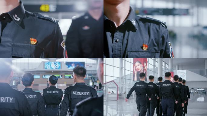 4k共产党员 党建 党徽 机场 安检