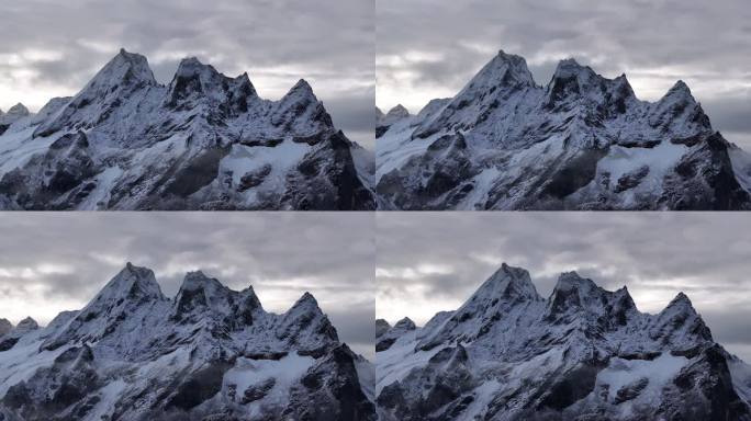 西藏山南市洛扎县贡嘎措民久马曲航拍