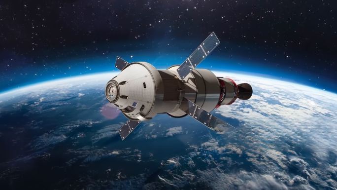 航天航空卫星宇宙宇航员