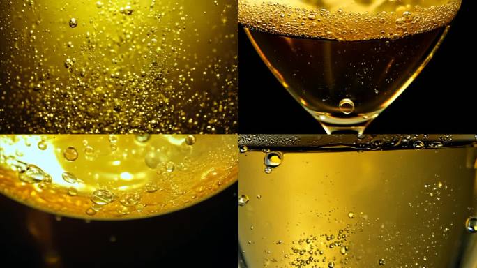 香槟酒倒香槟